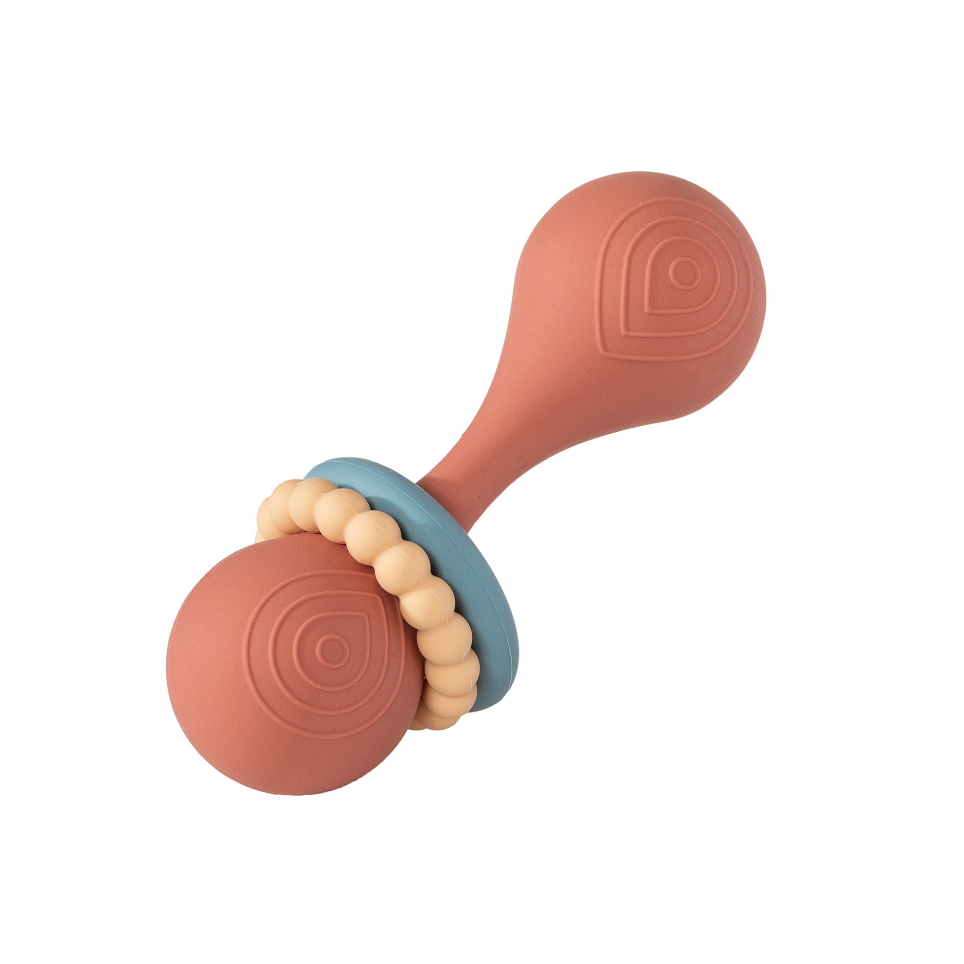 Mary Meyer Simply Silicon Rattle 5" Red