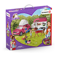 Schleich Horse Club Horse Adventures With Car And Trailer 42535