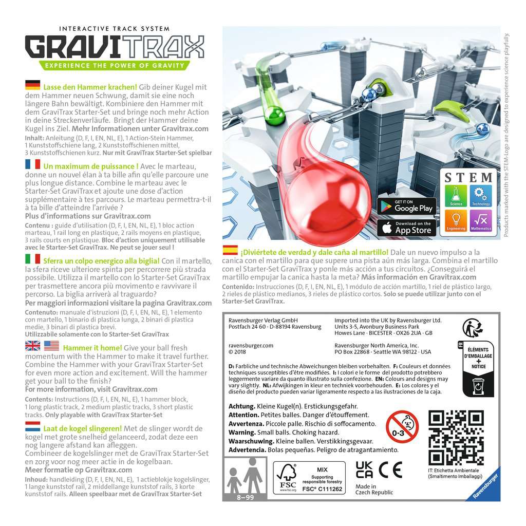 Ravensburger GraviTrax: Gravity Hammer