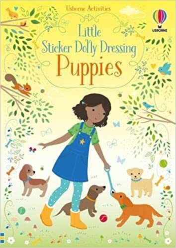 Usborne Little Sticker Dolly Dressing Puppies