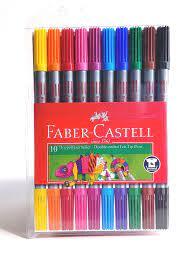 Faber-Castell Double Ended Felt Tip Markers