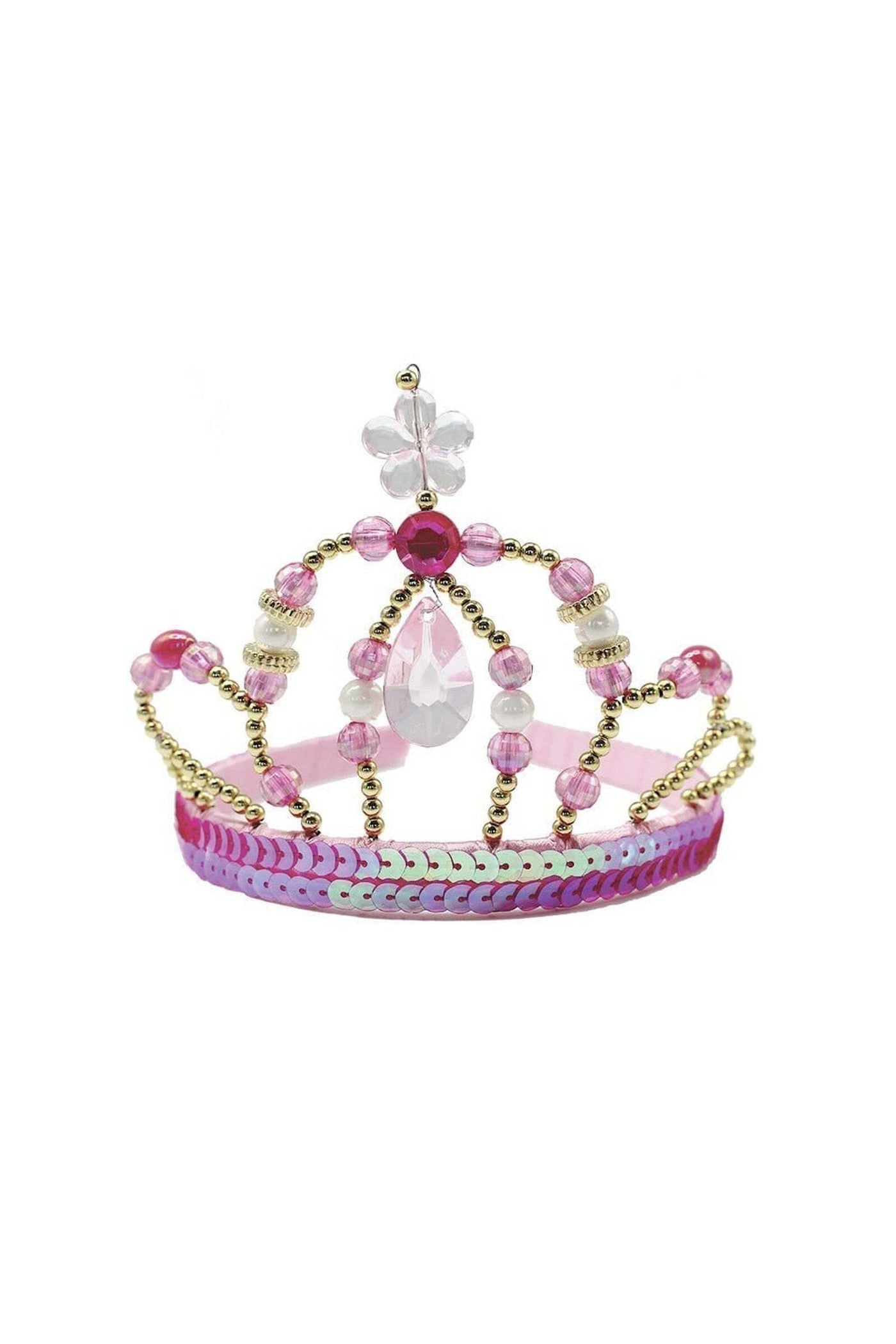 Great Pretenders Princess Tiara, Pink/Silver