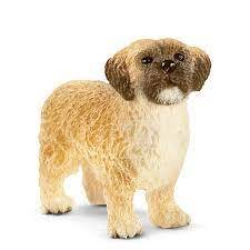 Schleich Farm World Shih tzu Maltese Mix