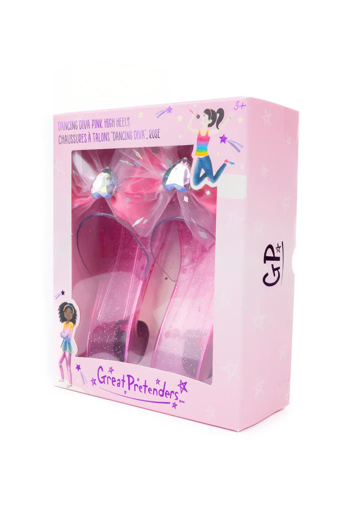 Great Pretenders Dancing Diva Pink High Heels Pink