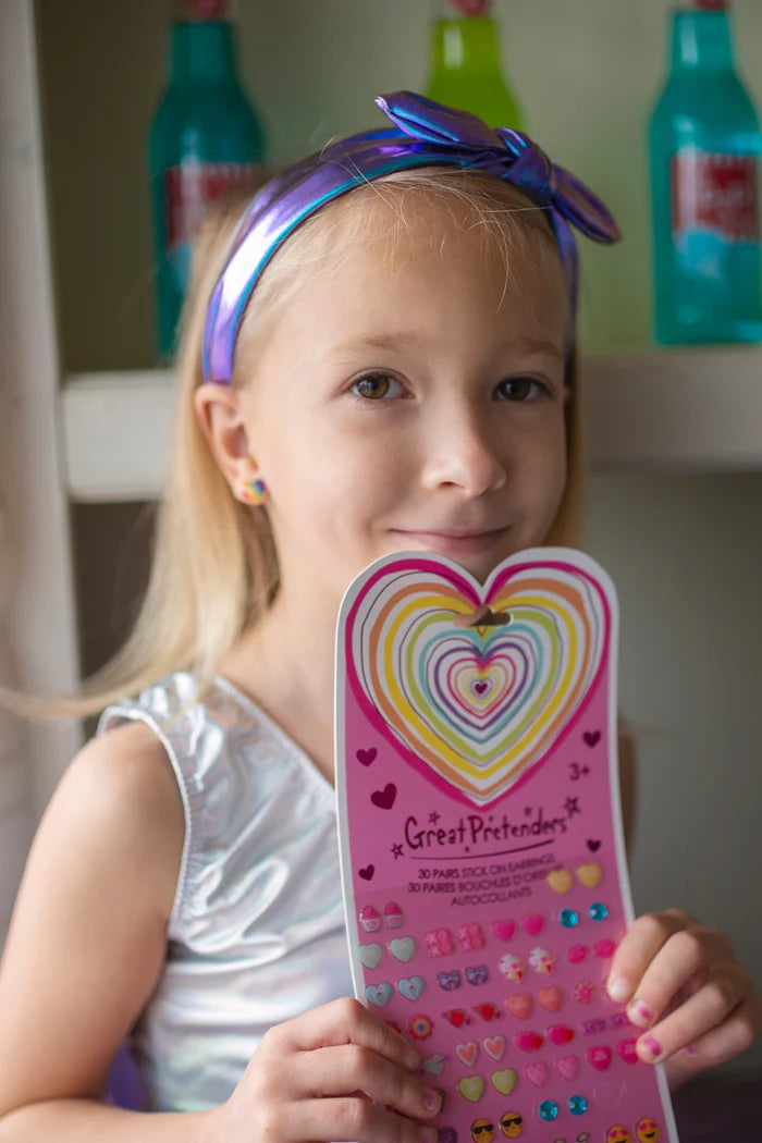 Great Pretenders Heart Sticker Earrings