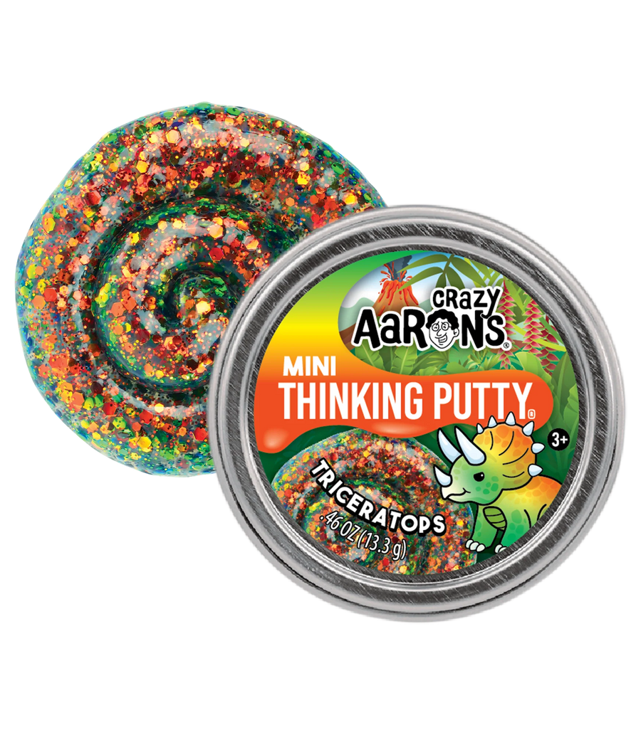 Crazy Aaron's Triceratops 2"