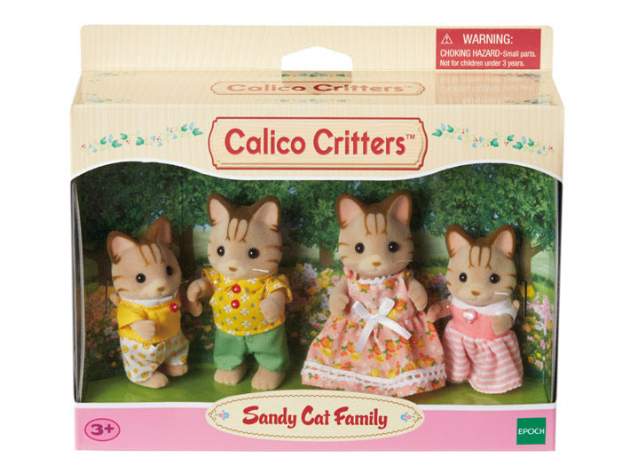 Calico Critters Sandy Cat Family