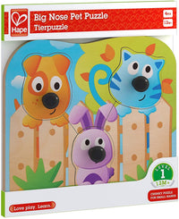 Hape Big Nose Pet Puzzle