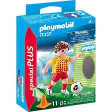 Special Plus Soccer player with Net