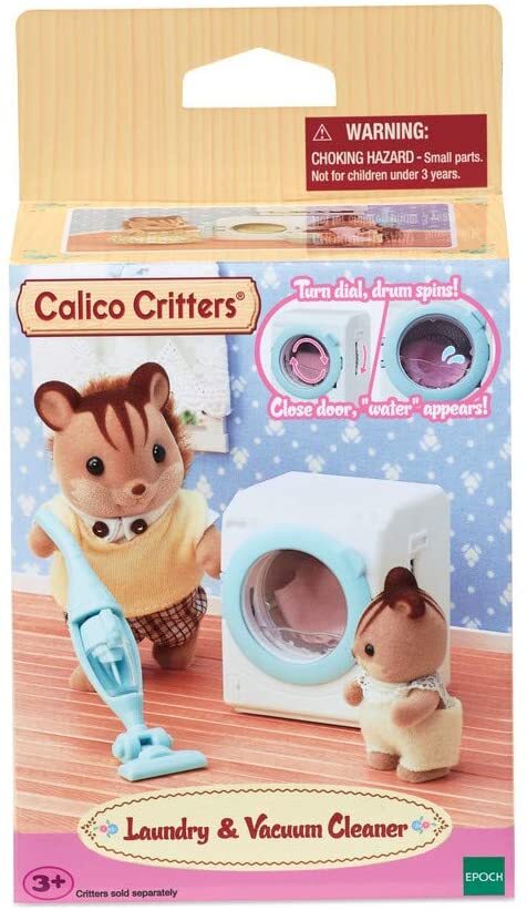 Calico Critters Laundry & Vacuum Cleaner