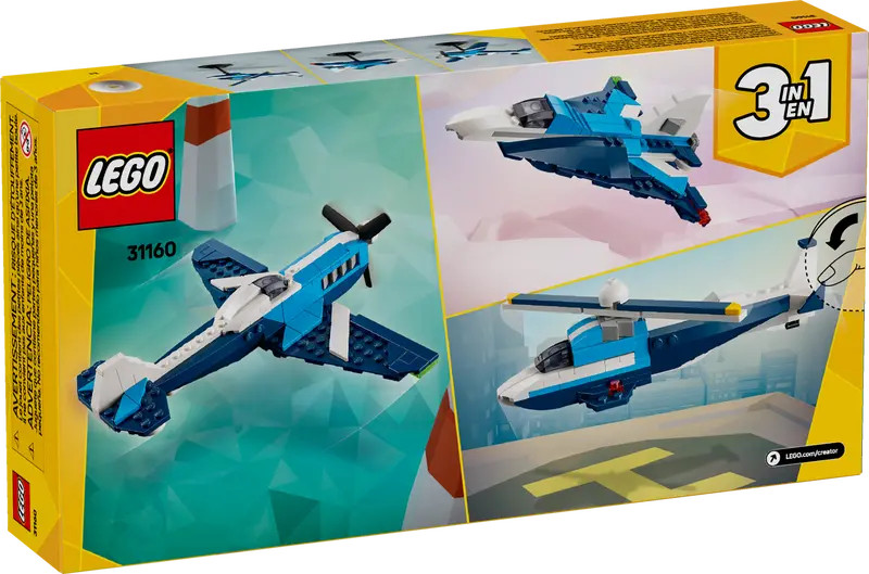 Lego Creator Aircraft: Race Plane 31160