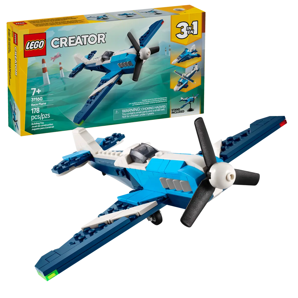 Lego Creator Aircraft: Race Plane 31160