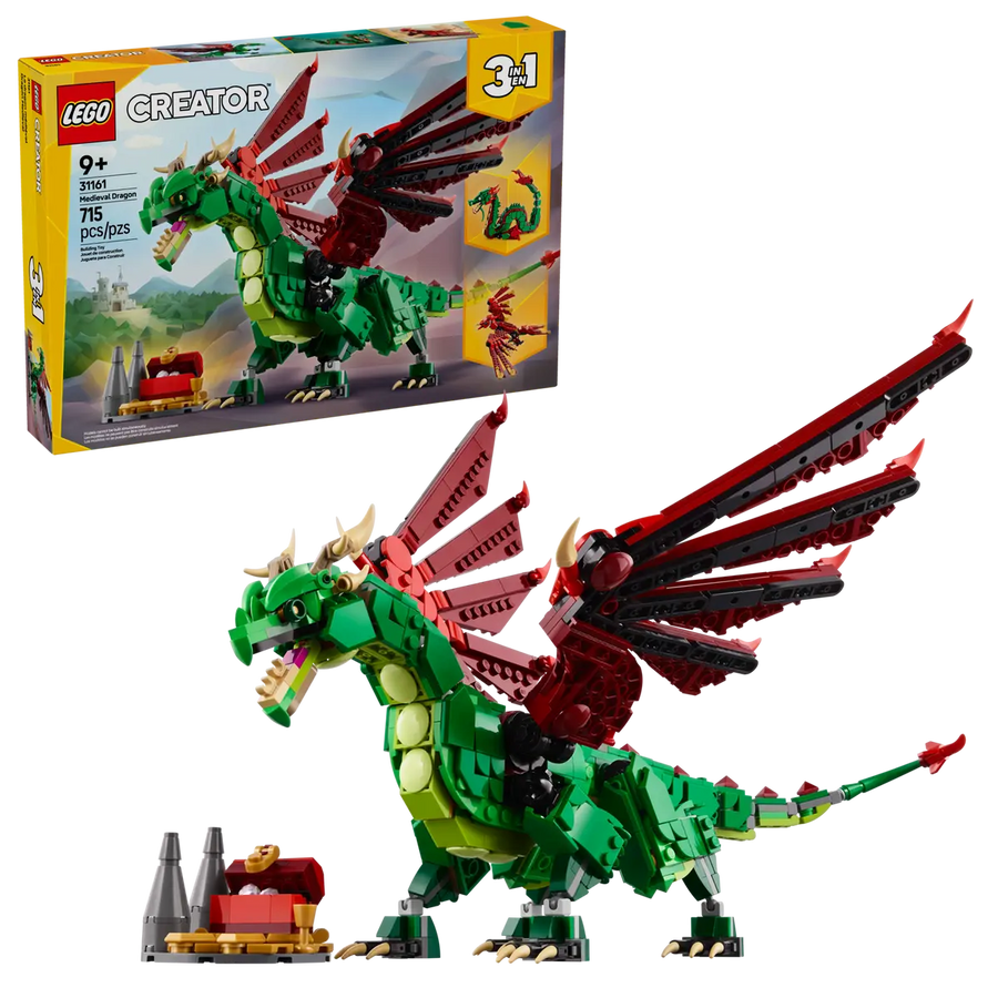 Lego Creator Medieval Dragon 31161