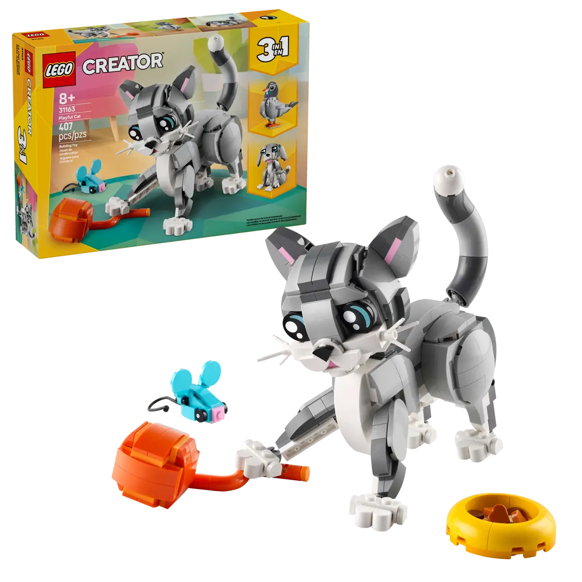 Lego Creator Playful Cat 31163