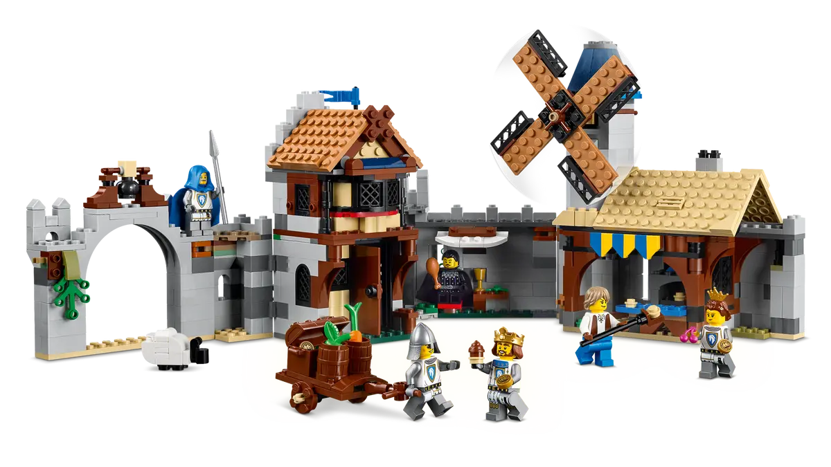 Lego Creator Medieval Horse Knight Castle 31168