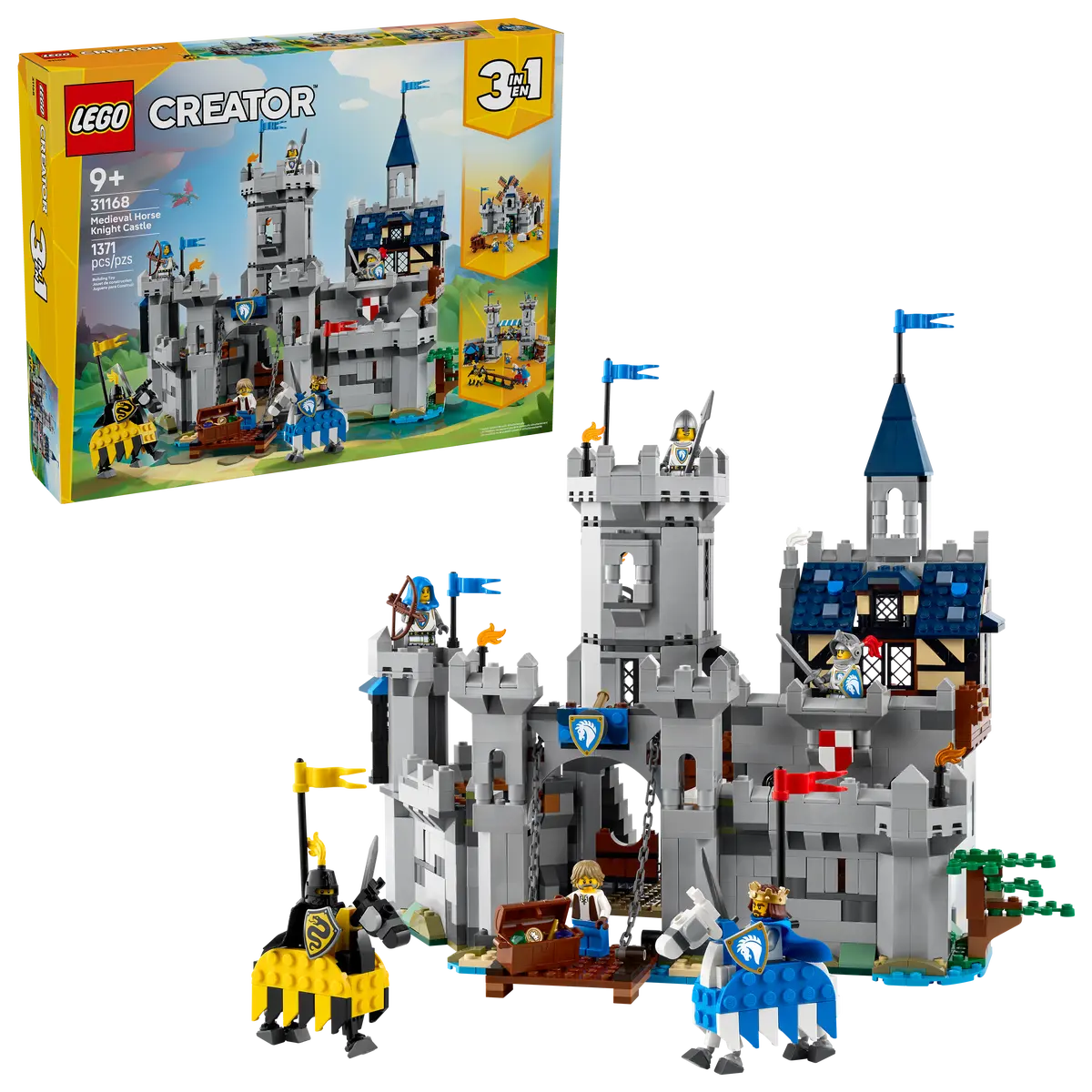 Lego Creator Medieval Horse Knight Castle 31168