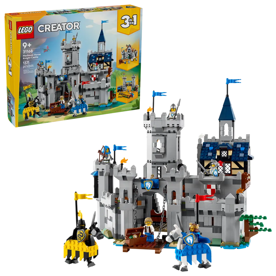 Lego Creator Medieval Horse Knight Castle 31168