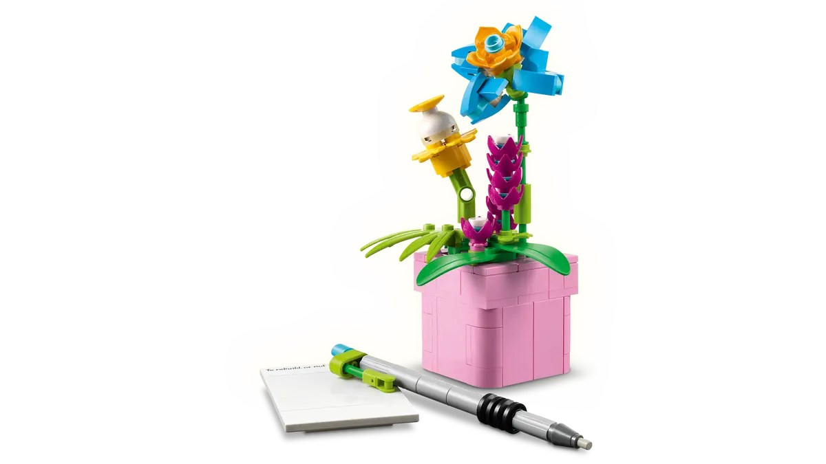 Lego Creator Typewriter With Flowers 31169