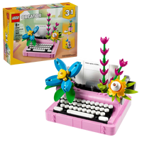 Lego Creator Typewriter With Flowers 31169