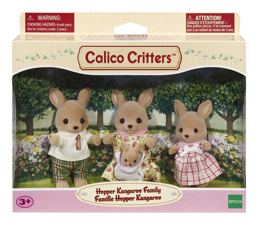 Calico Critters Hopper Kangaroo Family