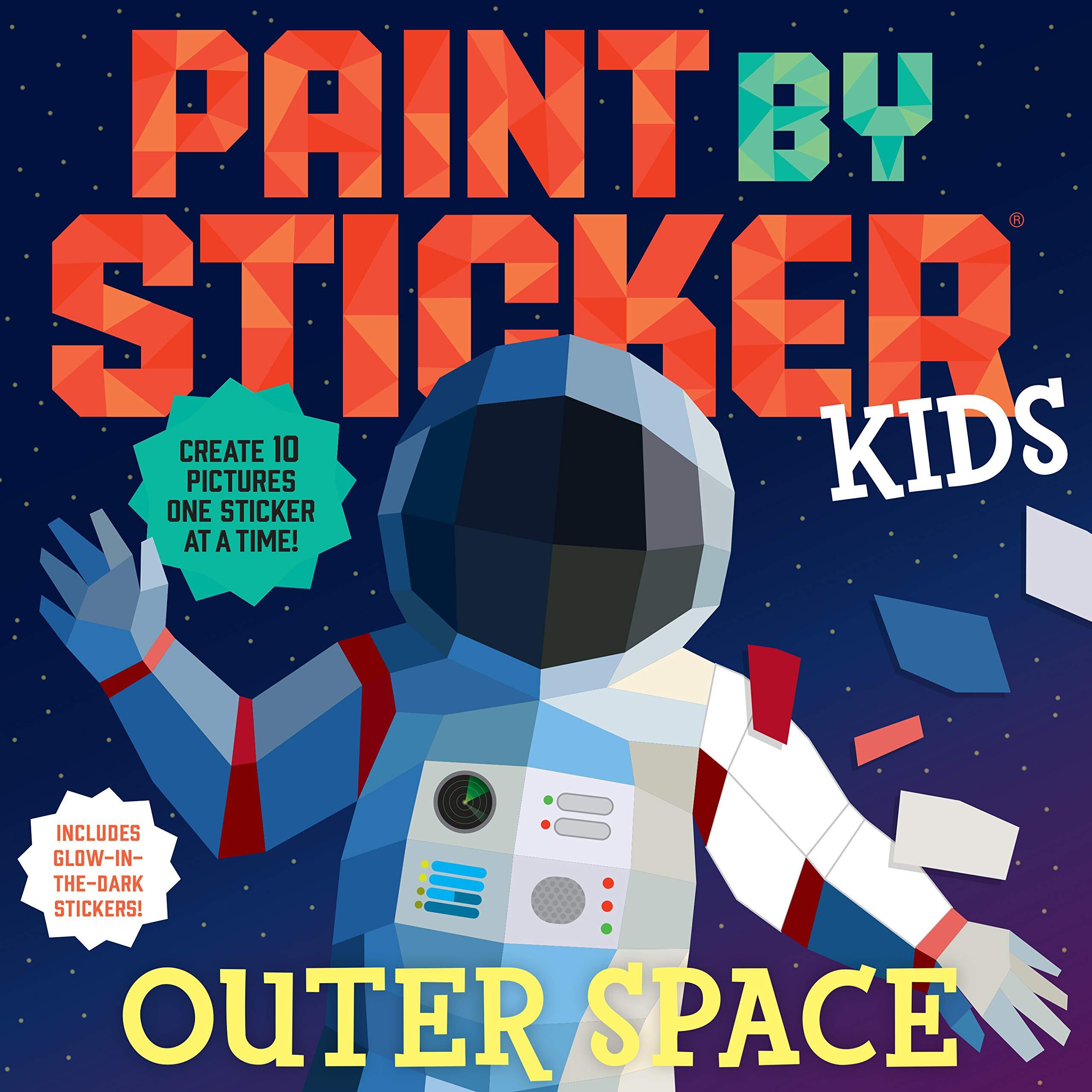 Thomas Allen Outer Space Paint By Sticker Kids