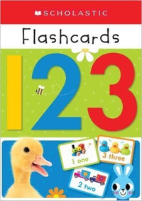 Scholastic 123 Flashcards - Early Learners