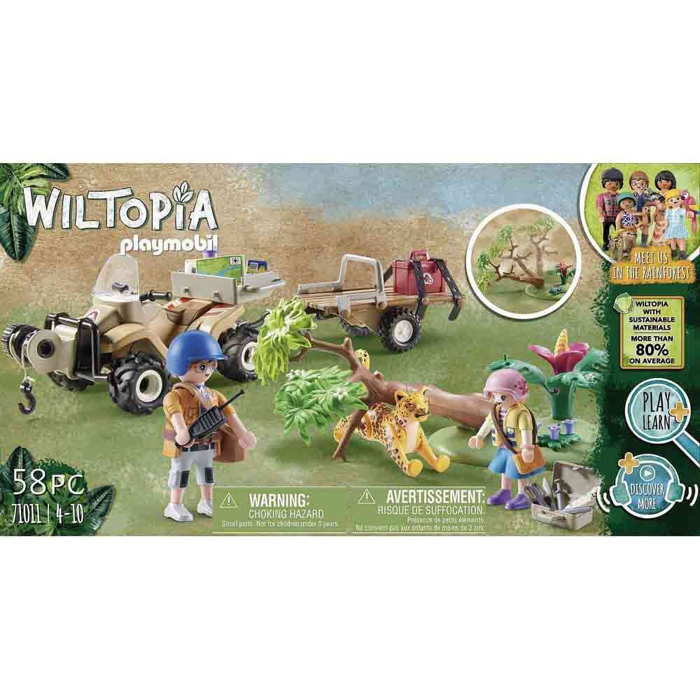 Playmobil Wiltopia Animal Rescue Quad 71011