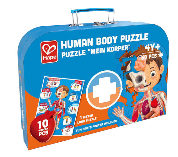 Hape Human Body Puzzle 60pc