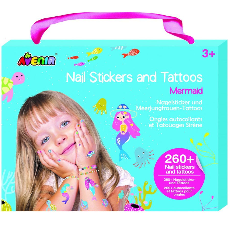 Avenir Nail Stickers & Tattoos - Mermaids