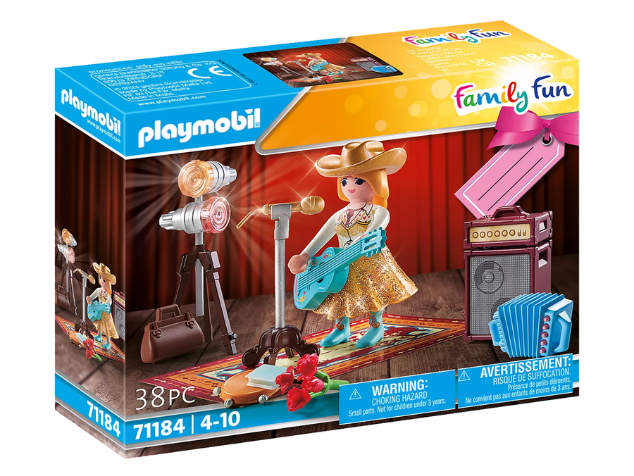 Playmobil Family Fun Country Singer Gift Set 71184