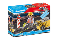 Playmobil City Action Construction Worker Gift Set 71185