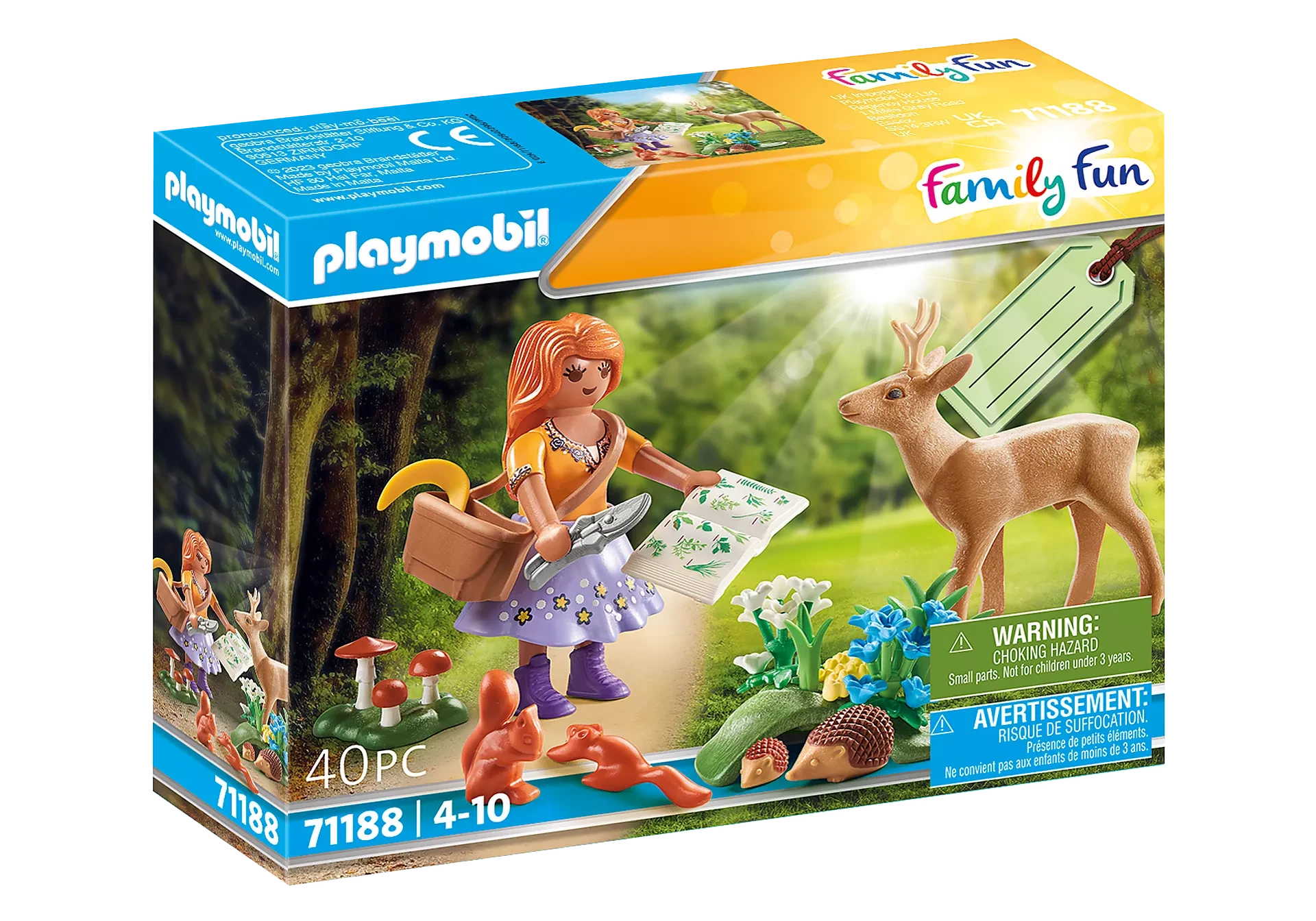 Playmobil Family Fun Plant Scientist Gift Set 71188