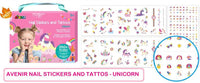 Avenir Nail Stickers & Tattoos - Unicorn