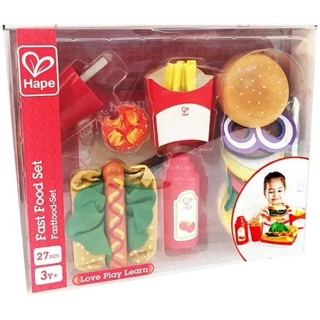 Hape Kitchen Fast Food Set