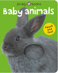 Priddy Books Bright Baby Touch and Feel Baby Animals