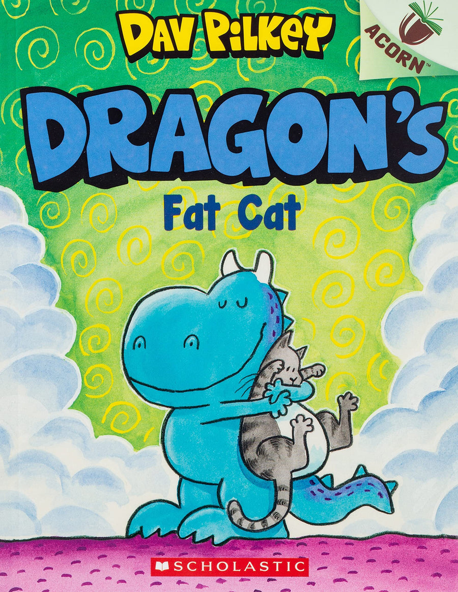 Acorn Reader Dragons Fat Cat - Dav Pilkey