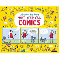 Usborne Make Your Own Comics Big Pad