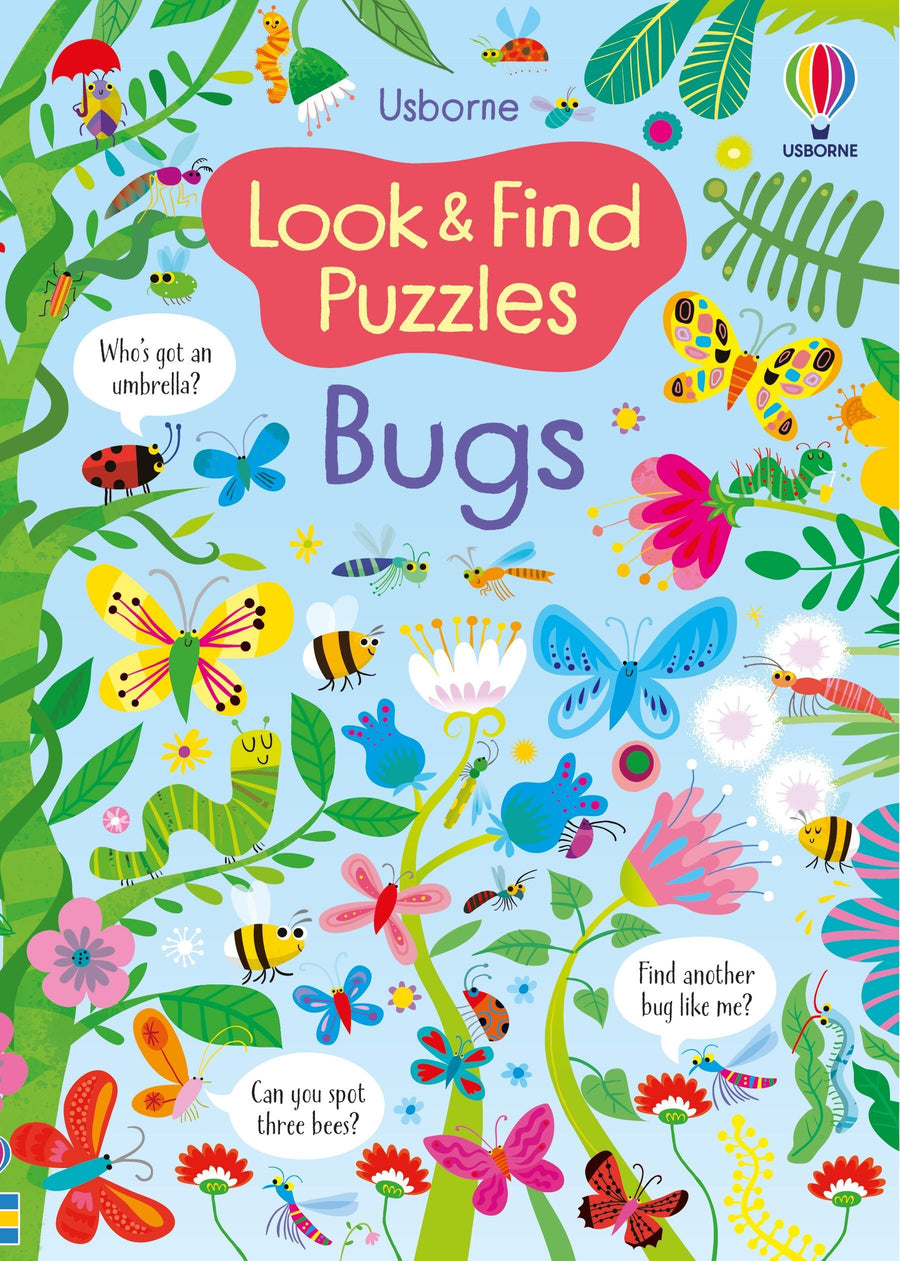 Usborne Look & Find Puzzles - Bugs