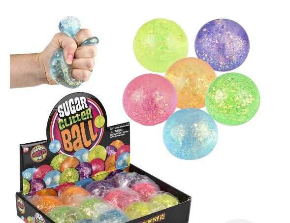 Squeezy Glitter Sugar Ball