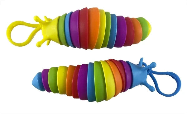 Rainbow Mini Caterpillar Clip