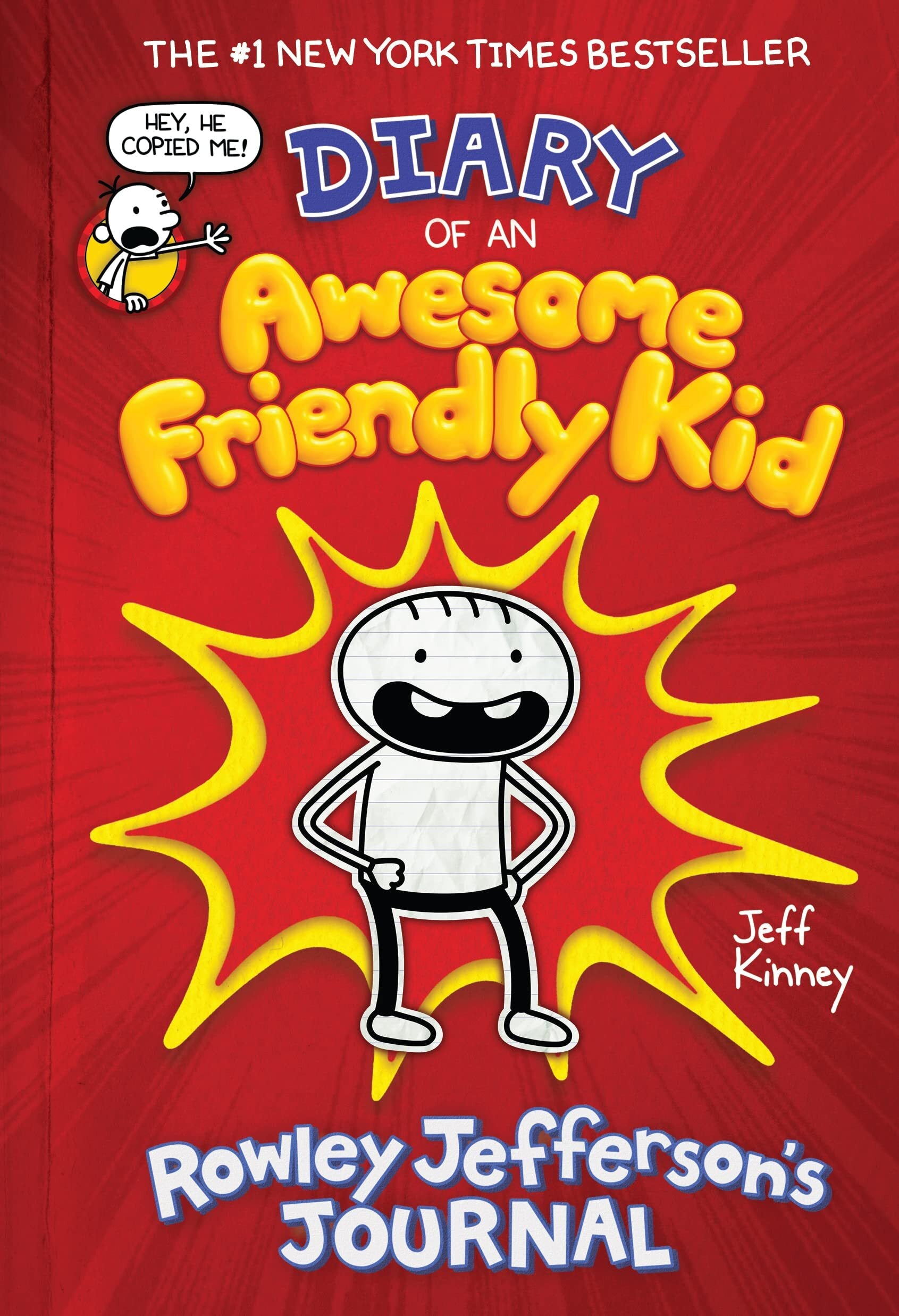 Jeff Kinney Diary Of An Awesome Friendly Kid