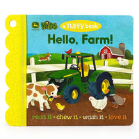 Tuffy Book Johm Deere Kids Hello, Farm!