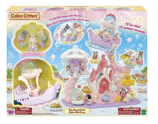 Calico Critters Baby Mermaid Castle