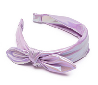 Great Pretenders Iridescent Metallic Headband /Pink