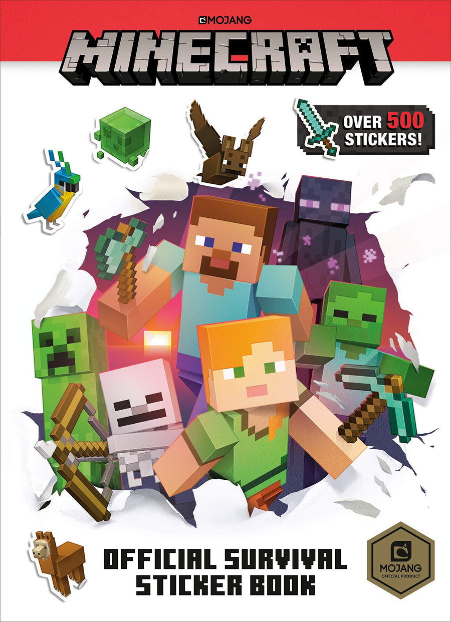 Minecraft Minecraft Official Survival Sticker Book