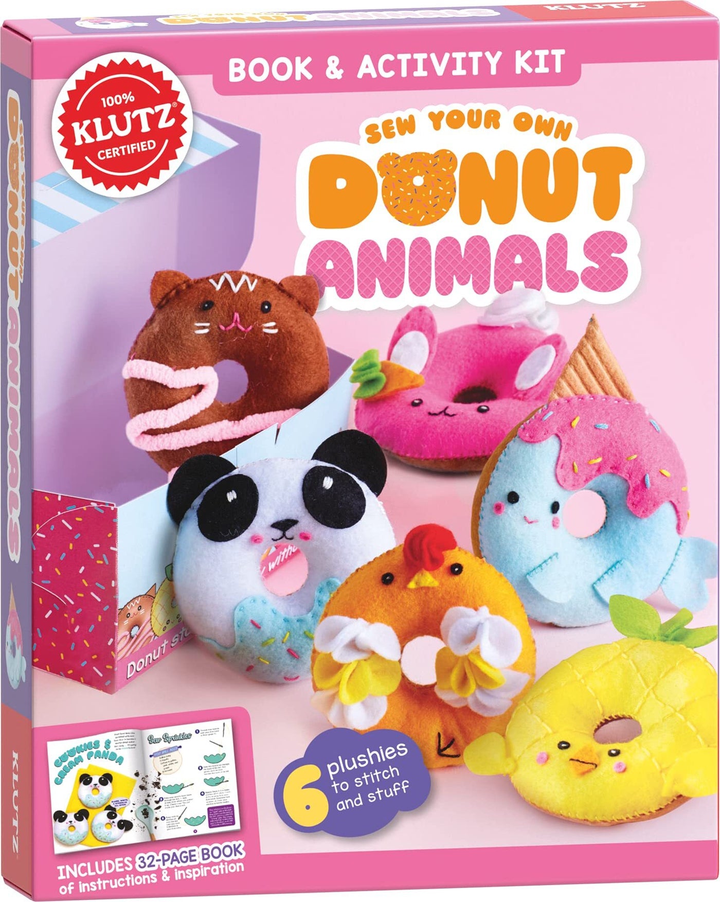 Klutz Sew Your Own Donut Animals