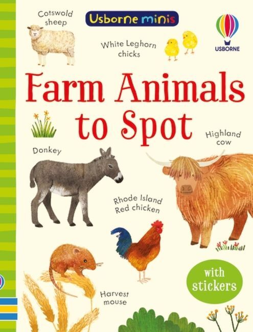 Usborne Minis Farm Animals to Spot