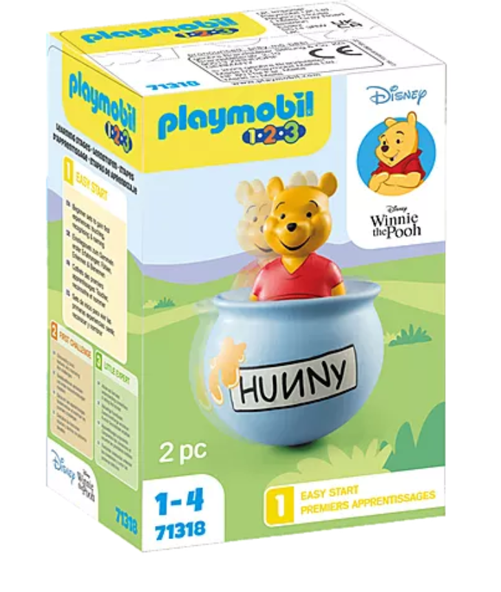 Playmobil 123 & Disney Winnie's Counterbalance Honey Pot  71318