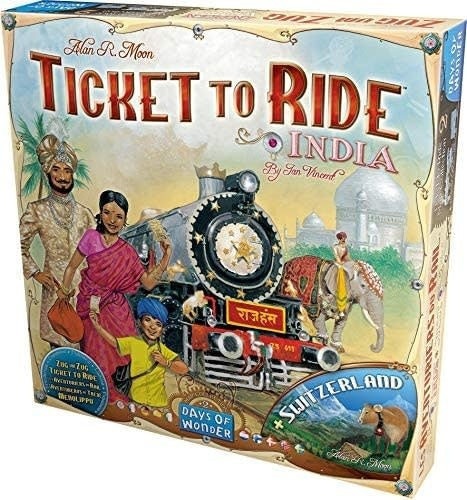 Ticket To Ride India/Switzerland