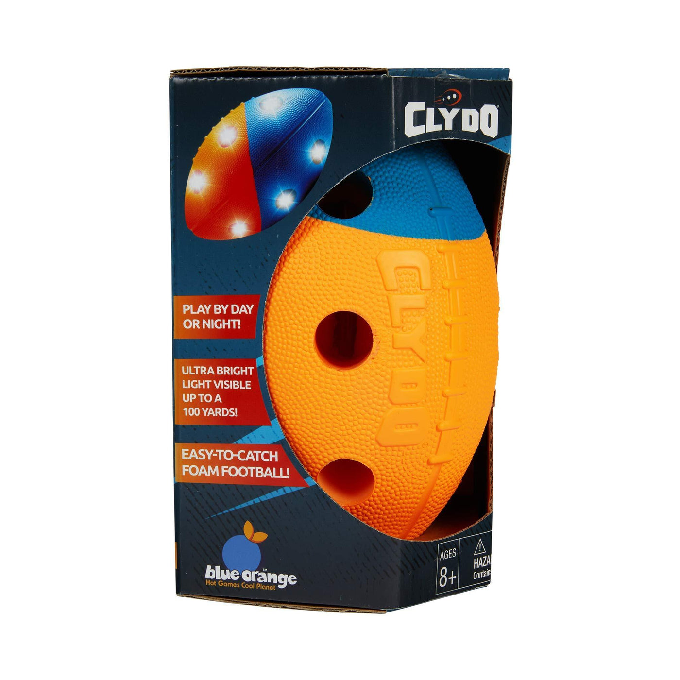 Blue Orange Clydo Football